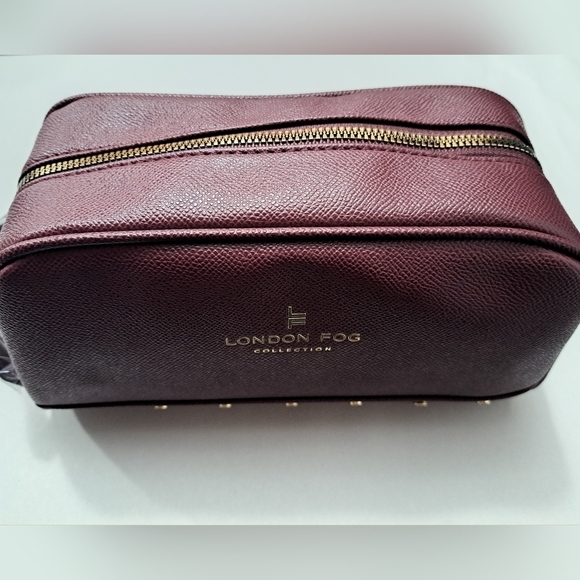 NWT London Fog 100th Anniversary Studded Cosmetic Case - Picture 3 of 9
